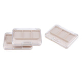 Max Maxb 3x 3 Slots Empty Makeup Palette Powder Eyeshadow Blush Lip Gloss DIY Case