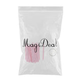 Max Maxb 50pcs Nail Art False Tips Sticks Pink Color Card Practice Display Fan Board