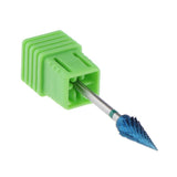 Max Maxb Coarse Nail File Dirll Bit Acrylic Gel Cleansing Manicure Grinding Head Blue