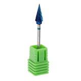 Max Maxb Coarse Nail File Dirll Bit Acrylic Gel Cleansing Manicure Grinding Head Blue