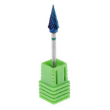 Max Maxb Coarse Nail File Dirll Bit Acrylic Gel Cleansing Manicure Grinding Head Blue