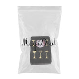 Maxbell 5pcs Nail Tip Holder Stand & Display Base for Practice Pink Crystal Base