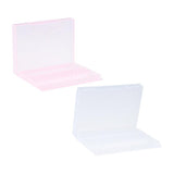 Maxbell Nail Art Drill Bit Holder Stand Polishing Cuticle Drill Bit Organizer Clear