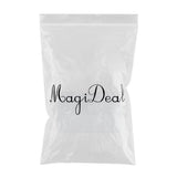 Maxbell Nail Art Drill Bit Holder Stand Polishing Cuticle Drill Bit Organizer Clear