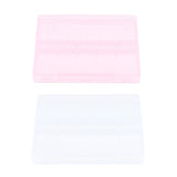 Maxbell Nail Art Drill Bit Holder Stand Polishing Cuticle Drill Bit Organizer Clear