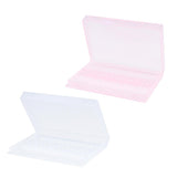 Maxbell Nail Art Drill Bit Holder Stand Polishing Cuticle Drill Bit Organizer Clear
