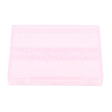 Maxbell Nail Art Drill Bit Holder Stand Polishing Cuticle Drill Bit Organizer Pink