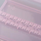 Maxbell Nail Art Drill Bit Holder Stand Polishing Cuticle Drill Bit Organizer Pink