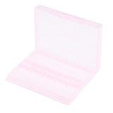 Maxbell Nail Art Drill Bit Holder Stand Polishing Cuticle Drill Bit Organizer Pink