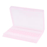 Maxbell Nail Art Drill Bit Holder Stand Polishing Cuticle Drill Bit Organizer Pink