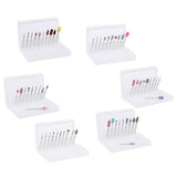 Maxbell 10pcs/set Professional Nail Tips Grinding Heads Nail Art Drill Bits Tool A