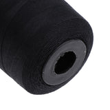 Maxbell Black Hair Weaving Thread Spool for Wig Making Weft Hair Extensions Braids