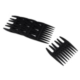 Maxbell 5Pcs Men's Oily Hair Pick Comb Salon Dye Hairdressing Styling Brush 2-in-1