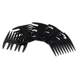 Maxbell 5Pcs Men's Oily Hair Pick Comb Salon Dye Hairdressing Styling Brush 2-in-1