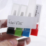 Maxbell Set of 4Pcs Electric Ceramic Nail Drill Bit Manicure Pedicure Grinding Tools