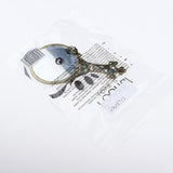 Maxbell Travel Portable Handheld Vanity Makeup Mirror Home Salon Girls Gift Bronze