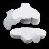 Maxbell 100Pcs Disposable Nose-Shaped Cotton Pads DIY Nose Mask Paper Sheet  Triangle