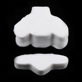Maxbell 100Pcs Disposable Nose-Shaped Cotton Pads DIY Nose Mask Paper Sheet  Triangle