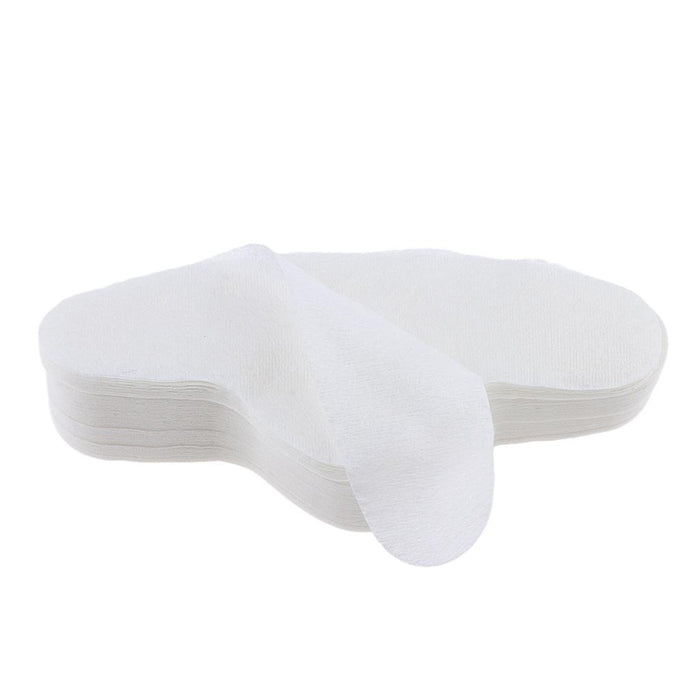 100Pcs Disposable Nose-Shaped Cotton Pads DIY Nose Mask Paper Sheet Long