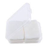 200Pcs Soft Disposable Face Cleansing Makeup Remover Square Cotton Pad Wipes