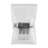 Maxbell Useful Lip Gloss Tube Empty for Split Charging DIY Black