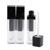 Maxbell Useful Lip Gloss Tube Empty for Split Charging DIY Black