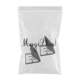 Maxbell 2Pcs Empty Makeup Palette for Eyeshadow Blusher Concealer Cosmetic DIY Plate