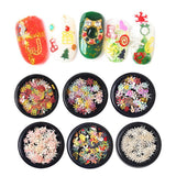 Maxbell Snowflake Series Ultra-thin Nail Art Sequins White Lover Snowflake Sequins