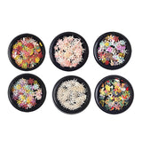 Maxbell Snowflake Series Ultra-thin Nail Art Sequins White Lover Snowflake Sequins