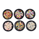 Maxbell Snowflake Series Ultra-thin Nail Art Sequins White Lover Snowflake Sequins