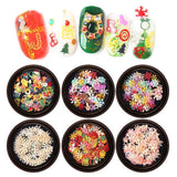 Maxbell Snowflake Series Ultra-thin Nail Art Sequins White Lover Snowflake Sequins