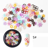 Maxbell Snowflake Series Ultra-thin Nail Art Sequins Cartoon Sequins