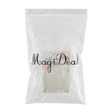 Maxbell 3D Golden Metallic Nail Art Stickers Decals Self-ahesive Tips Decorations 2