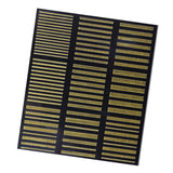 Maxbell 3D Golden Metallic Nail Art Stickers Decals Self-ahesive Tips Decorations 2