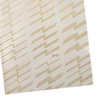 Maxbell 3D Golden Metallic Nail Art Stickers Decals Self-ahesive Tips Decorations 6