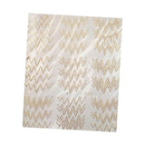 Maxbell 3D Golden Metallic Nail Art Stickers Decals Self-ahesive Tips Decorations 8