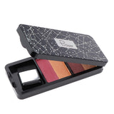 Maxbell Double Color Shimmer Glitter Eyeshadow Powder Palette with Brush Lovely Kumquat