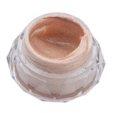 Maxbell 8 Jars Portable Beauty Eye Shadow Makeup Palette Shimmer Highlighter Set 02