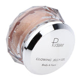 Maxbell 8 Jars Portable Beauty Eye Shadow Makeup Palette Shimmer Highlighter Set 03