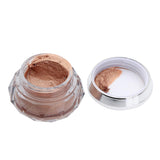 Maxbell 8 Jars Portable Beauty Eye Shadow Makeup Palette Shimmer Highlighter Set 03