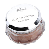 Maxbell 8 Jars Portable Beauty Eye Shadow Makeup Palette Shimmer Highlighter Set 03