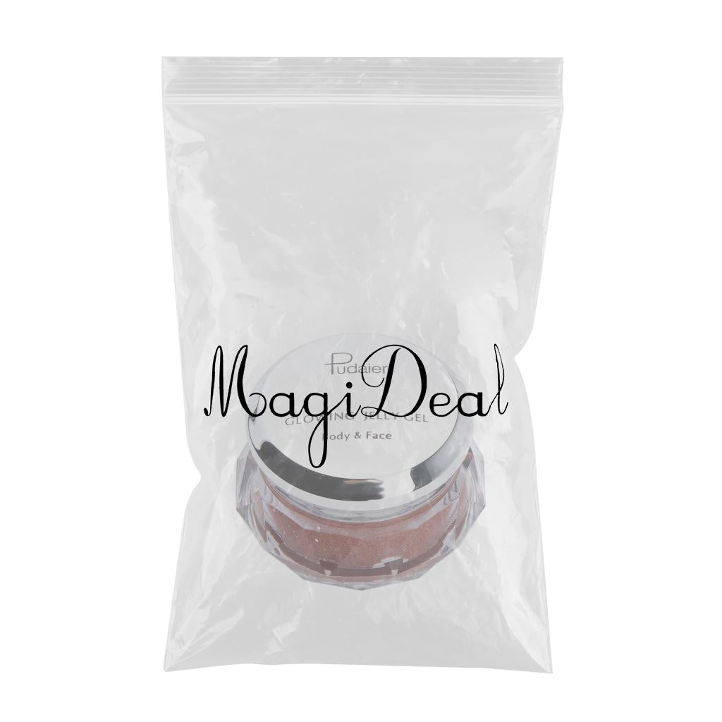 Maxbell 8 Jars Portable Beauty Eye Shadow Makeup Palette Shimmer Highlighter Set 05