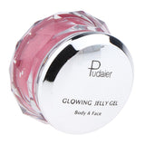 Max 8 Jars Portable Beauty Eye Shadow Makeup Palette Shimmer Highlighter Set 08