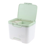 Max Multipurpose First Aid Nail Art & Makeup Supply Case Storage Organizer Box Light Green