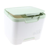 Max Multipurpose First Aid Nail Art & Makeup Supply Case Storage Organizer Box Light Green