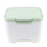 Max Multipurpose First Aid Nail Art & Makeup Supply Case Storage Organizer Box Light Green