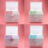 Max Multi-Use Medicine Art Supplies Organizer Box Makeup Storage Case Pink