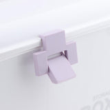 Max Multi-Use Medicine Art Supplies Organizer Box Makeup Storage Case Purple