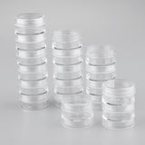 Max 18x Empty Plastic Storage Box Beads Pills Storage Container w/ Screw Lids