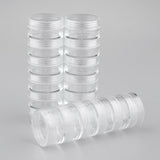 Max 18x Empty Plastic Storage Box Beads Pills Storage Container w/ Screw Lids
